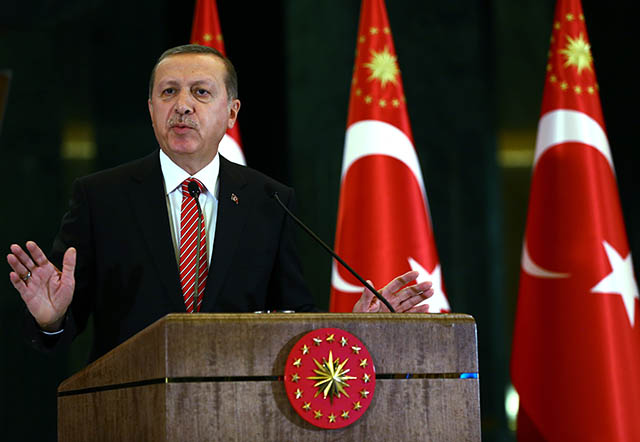  Turecký prezident Recep Tayyip Erdogan 