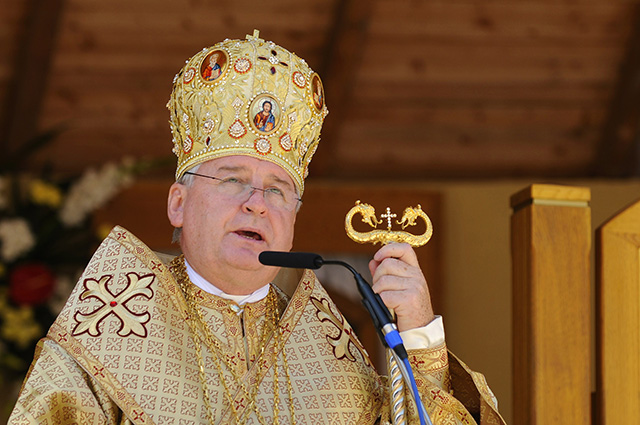 Na snímke prešovský arcibiskup a metropolita Ján Babjak 