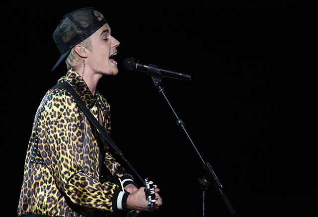 Kanadský spevák Justin Bieber 