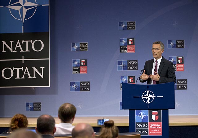 Generálny tajomník NATO Jens Stoltenberg 