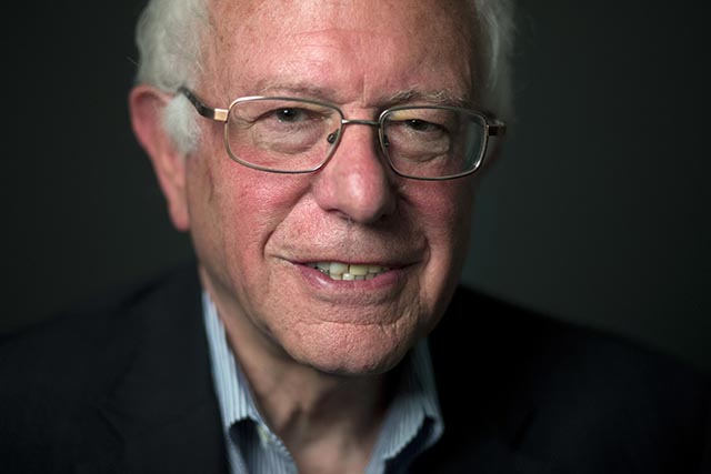 Uchádzač o prezidentskú nomináciu Demokratickej strany v USA Bernie Sanders
