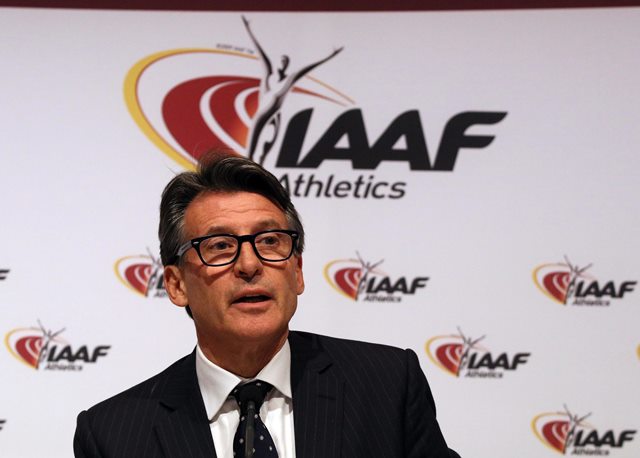 Na snímke prezident Medzinárodnej asociácie atletických federácií (IAAF) Brit Sebastian Coe