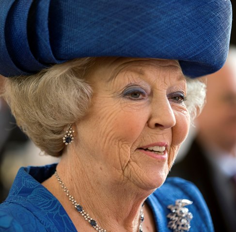 Na snímke holandská princezná Beatrix