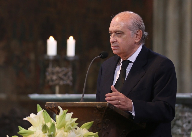 Na snímke španielsky minister vnútra Jorge Fernández Díaz