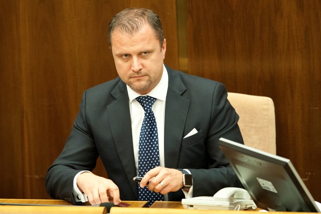 Na snímke podpredseda Národnej rady SR Andrej Hrnčiar (#Sieť)