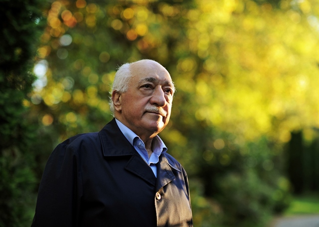 Na snímke turecký duchovný Fethullah Gülen 