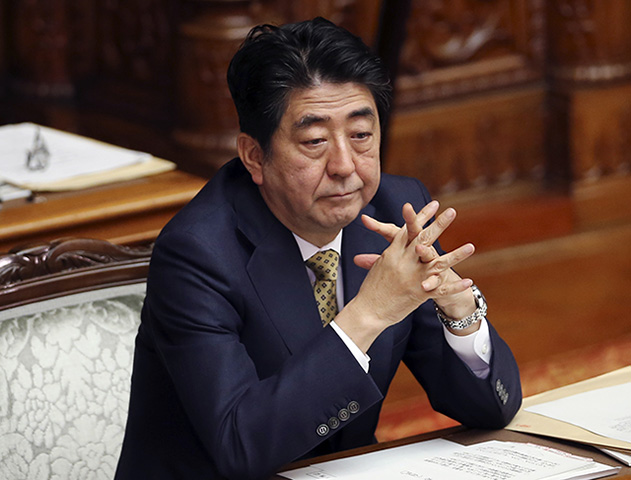 Japonský premiér Šinzo Abe 