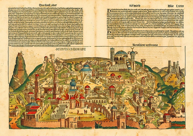 Schedel Nuremberg chronicle Jerusalem 