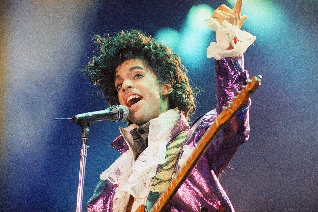 Na snímke spevák Prince