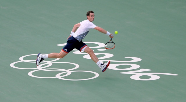 Na snímke britský tenista Andy Murray