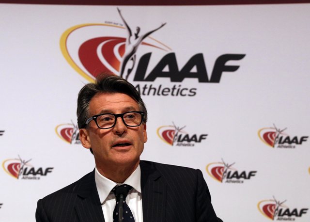 Na snímke prezident Medzinárodnej asociácie atletických federácií (IAAF) Brit Sebastian Coe