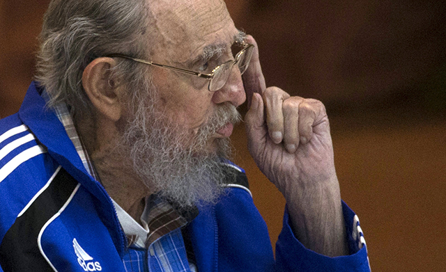 Kubánsky komunistický vodca Fidel Castro