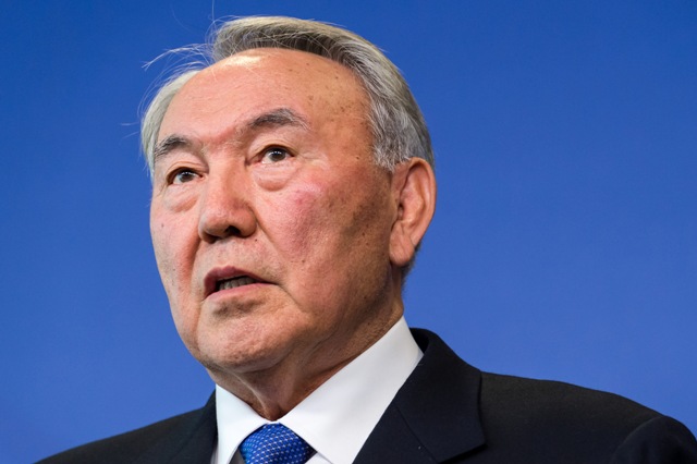 Na snímke kazašský prezident Nursultan Nazarbajev