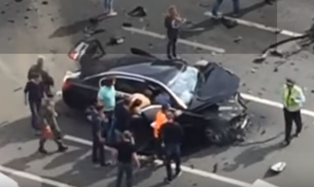 Zrážka Putinovho prezidentského auta, vodič neprežil