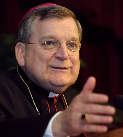 Na snímke kardinál Raymond Burke