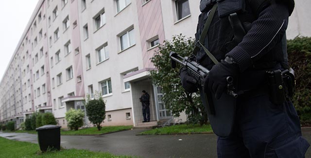 Nemecko polícia útok bombový podozrenie