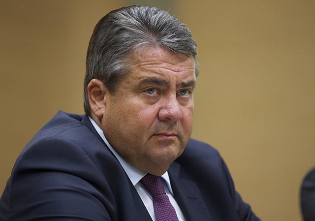 Nemecký vicekancelár a minister hospodárstva Sigmar Gabriel