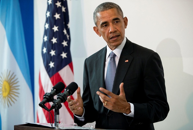Na snímke americký prezident Barack Obama Foto:Pablo Martinez Monsivais