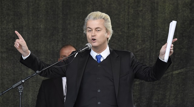 Líder holandskej pravicovej protiislamskej Strany Slobody Geert Wilders 