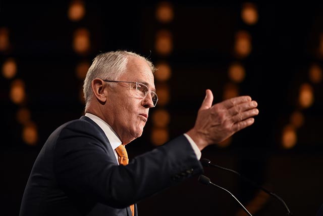 Austrálsky premiér Malcolm Turnbull 