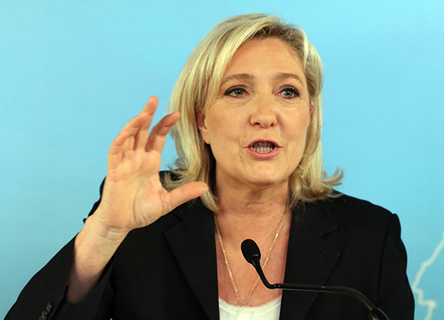 Líderka Francúzskeho národného frontu Marina Le Penová