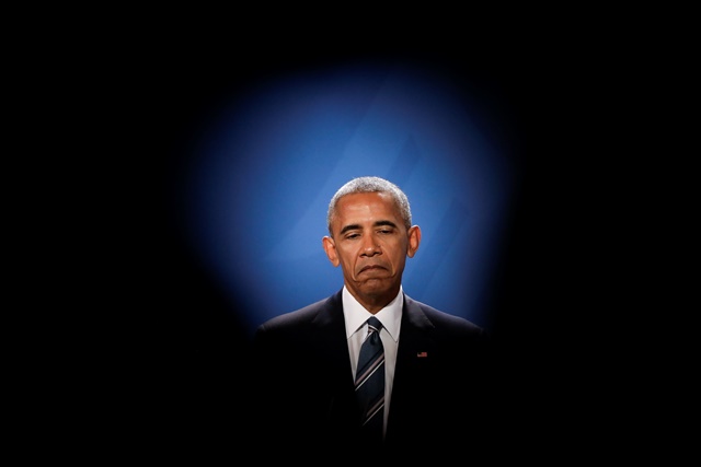 Na snímke Barack Obama