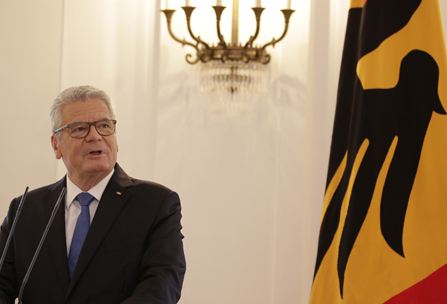 Nemecký prezident Joachim Gauck