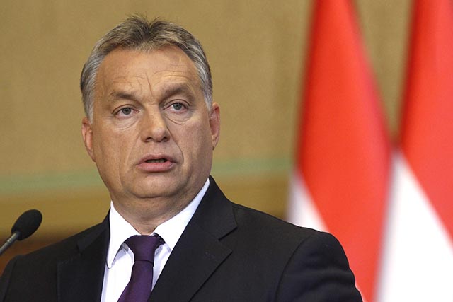 Na archívnej snímke je maďarský premiér Viktor Orbán