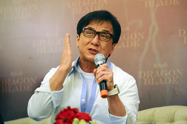 Hongkongský herec Jackie Chan