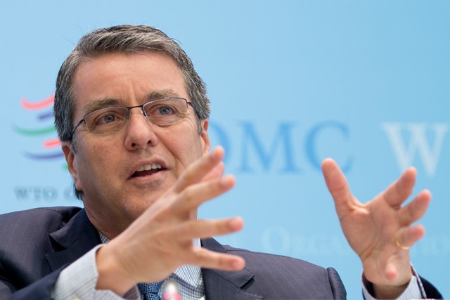 Generálny riaditeľ  Svetovej obchodnej organizácie (WTO) Roberto Azevedo