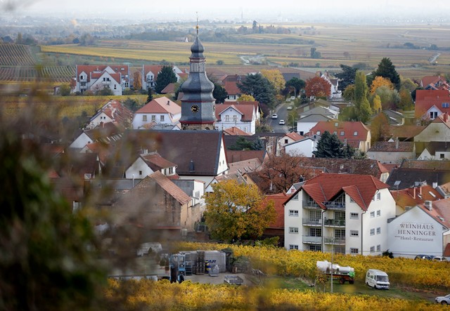 Na snímke pohľad na nemeckú dedinu Kalldstadt 