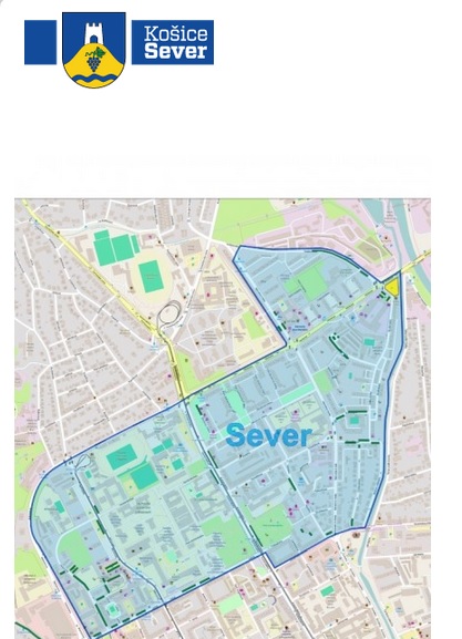 Plán meskej časti Košice - Sever