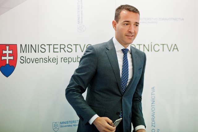 Na snímke minister zdravotníctva Tomáš Drucker 