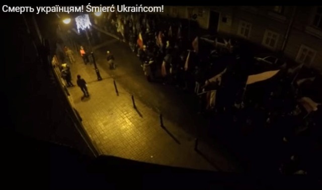 Kyjev žiada vyšetriť incident na antiukrajinskom pochode v poľskom Przemyšle
