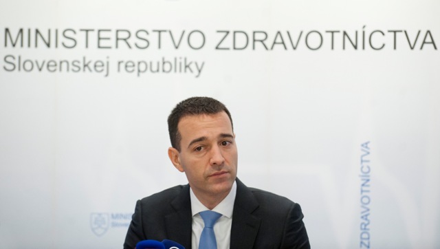 Na snímke minister zdravotníctva SR Tomáš Drucker