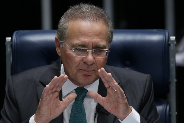 Predseda brazílskeho Senátu Renan Calheiros
