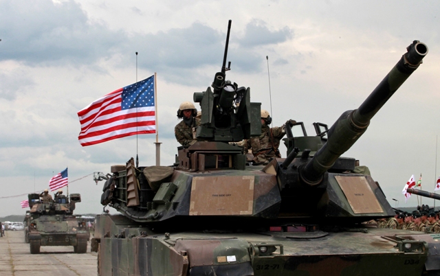 Na ilustračnej snímke americký tank