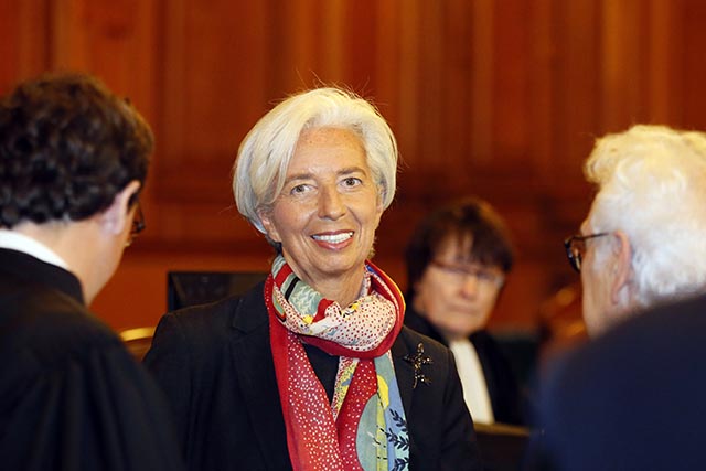 Generálna riaditeľka Medzinárodného menového fondu (MMF) Christine Lagardeová 