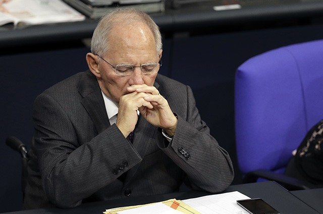 Nemecký minister financií Wolfgang Schäuble