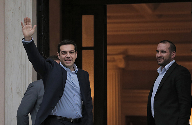 Na nsímke grécky premiérAlexis Tsipras