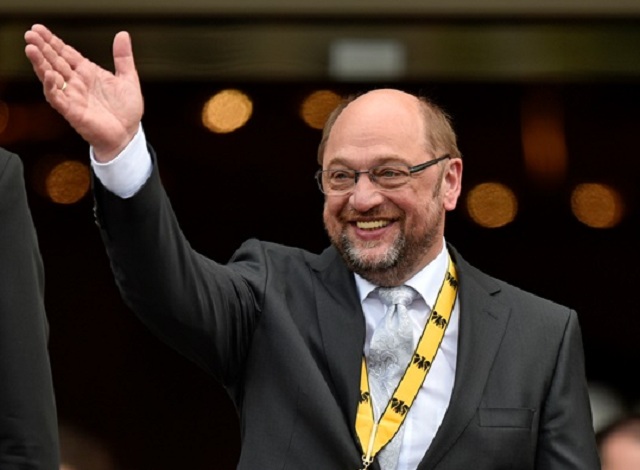 Na snímke predseda Európskeho parlamentu Martin Schulz