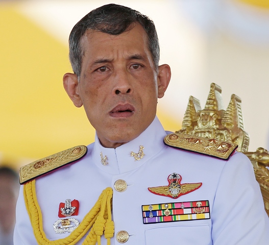 Na snímke thajský korunný princ Mahá Vatčirálongkón 
