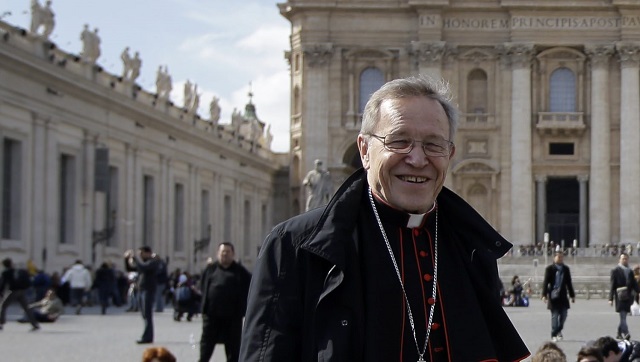 Nemecký kardinál  a prezident Pápežskej rady pre podporu jednoty kresťanov Walter Kasper