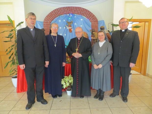 Rehoľníci sa stretli s apoštolským nunciom na Slovensku Mariom Giordanom
