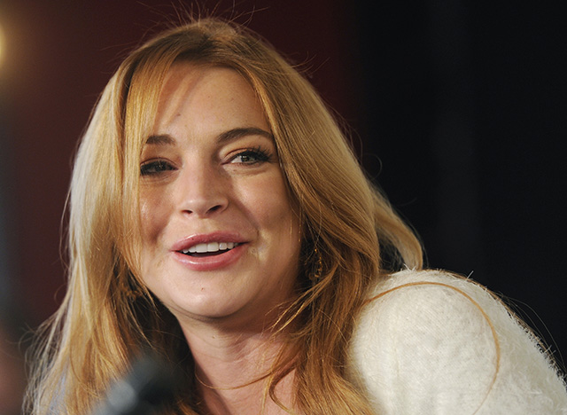 Na snímke herečka a speváčka Lindsay Lohanová.