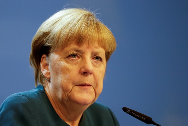 Na snímke Angela Merkelová