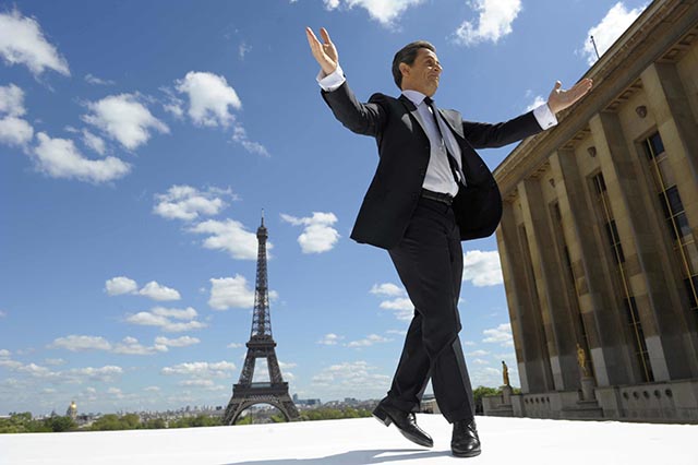 Na snímke bývalý francúzsky prezident Nicolas Sarkozy.