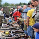 Prehliadka zbraní partizánov, slovenskej i nemeckej armády