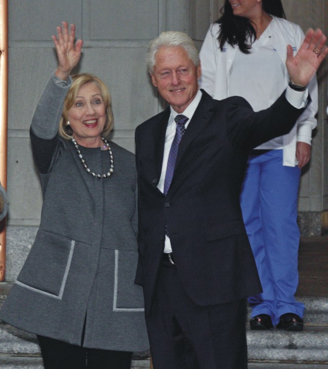 Manželia Bill a Hillary Clintonovci