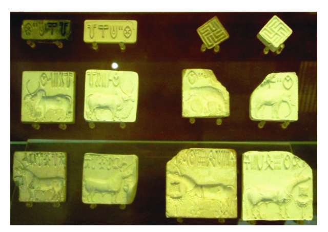 Pečatidlá  harappských rodov. Kultúra Harappa
